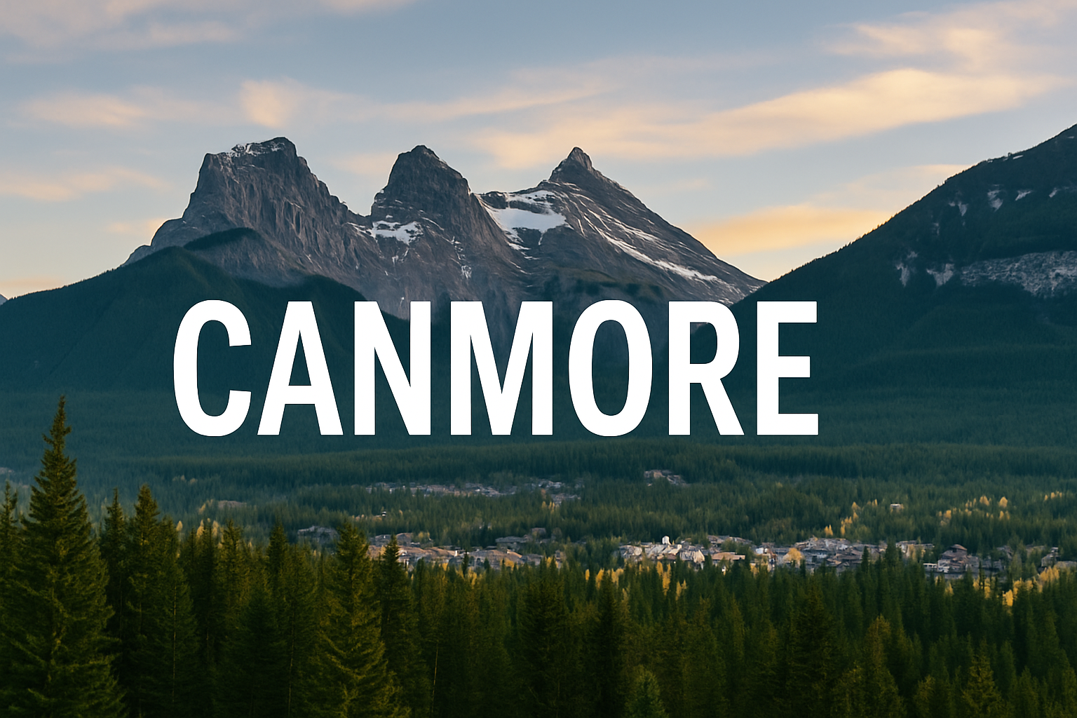 Canmore Alberta, beautiful rockies, and ready to go homes to be rented