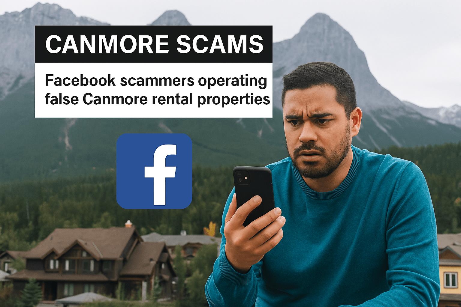 Facebook scammers operating false Canmore rental properties
